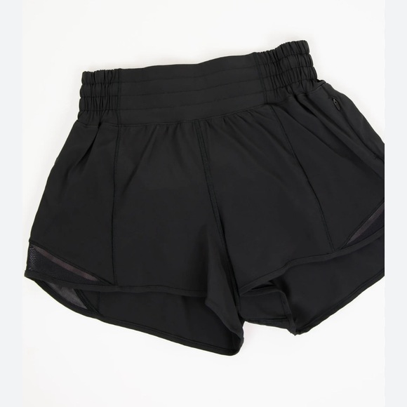 lululemon athletica Black Athletic Hotty Hot Run Shorts   🍋 - Picture 2 of 6